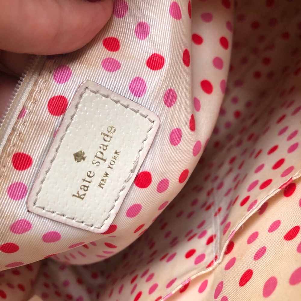 Kate Spade Cream Satchel - Picture 13 of 15